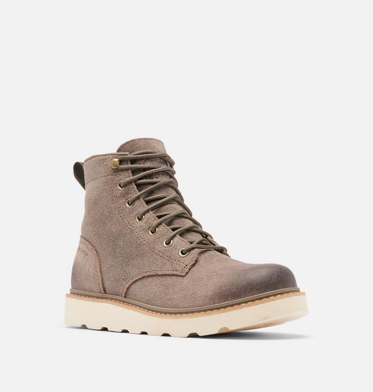 Men's SLABTOWN 62' SIX Waterproof Boots, Color: Wet Sand, Bleached Ceramic, image 6