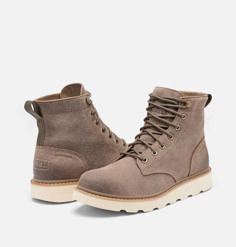 Men's SLABTOWN 62' SIX Waterproof Boots, Color: Wet Sand, Bleached Ceramic, image 8