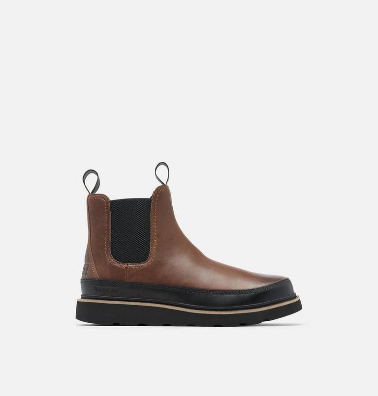 Men's SLABTOWN 62' Waterproof Chelsea Boots, Color: Tobacco, Black, image 1