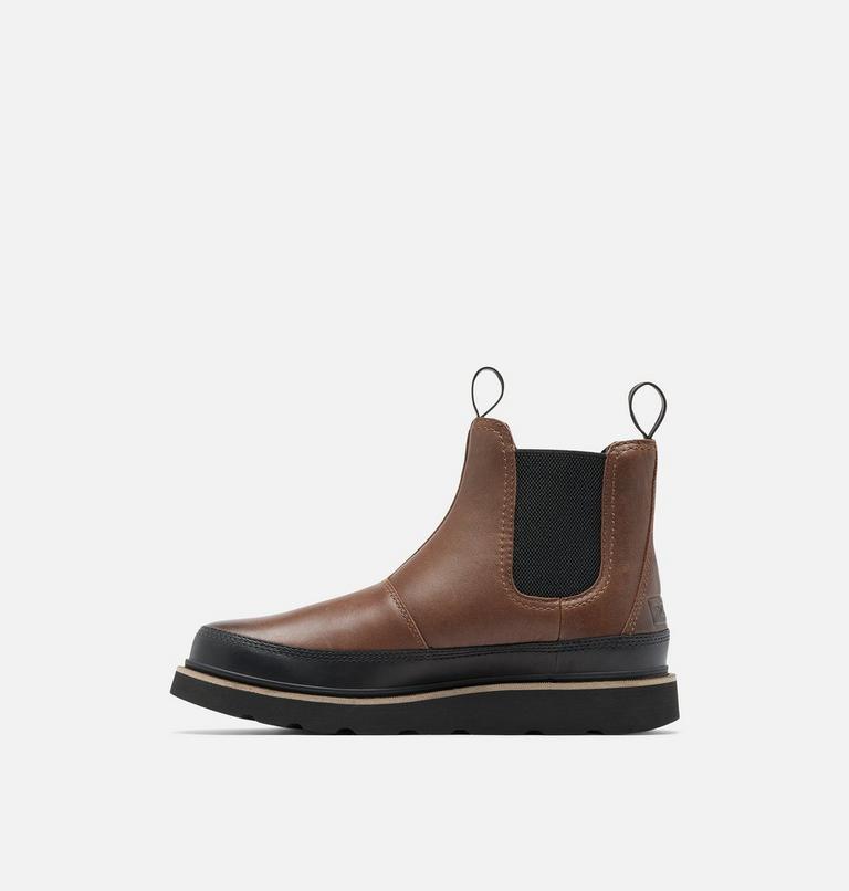 Men's SLABTOWN 62' Waterproof Chelsea Boots, Color: Tobacco, Black, image 4