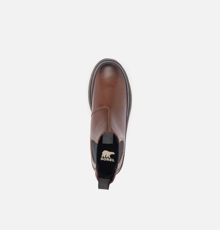 Men's SLABTOWN 62' Waterproof Chelsea Boots, Color: Tobacco, Black, image 5
