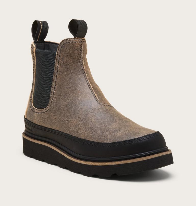 Men's SLABTOWN 62' Waterproof Chelsea Boots, Color: Canoe, Black, image 7