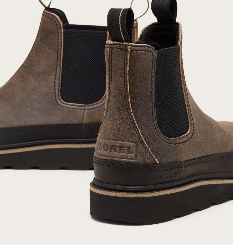 Men's SLABTOWN 62' Waterproof Chelsea Boots, Color: Canoe, Black, image 10