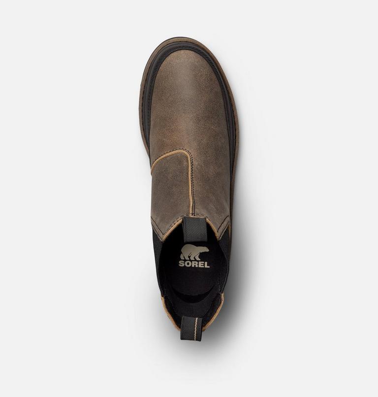 Men's SLABTOWN 62' Waterproof Chelsea Boots, Color: Canoe, Black, image 5