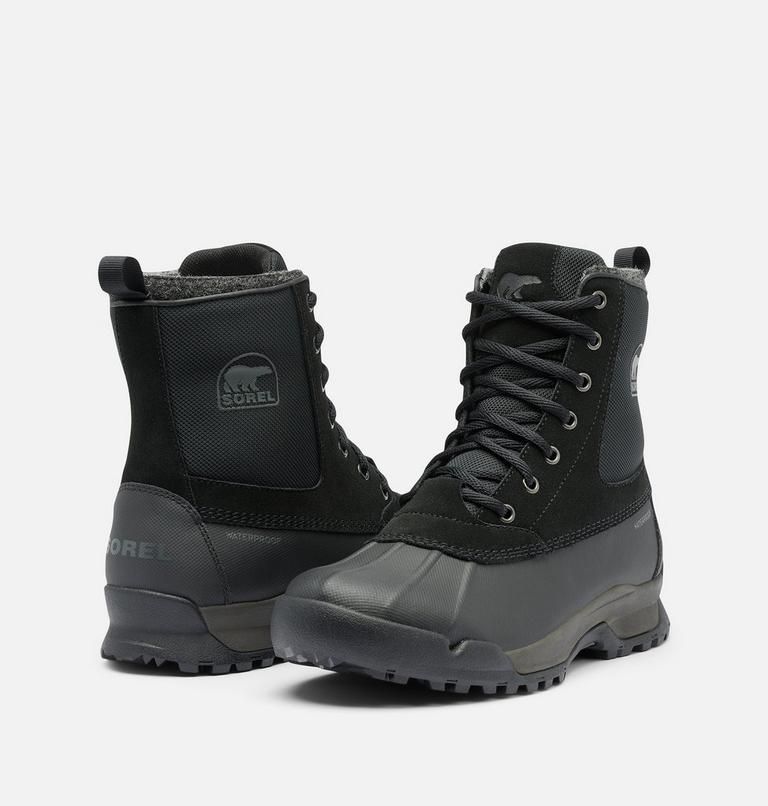 Buxton Lite Men's Waterproof Boot, Color: Black, Black, image 9