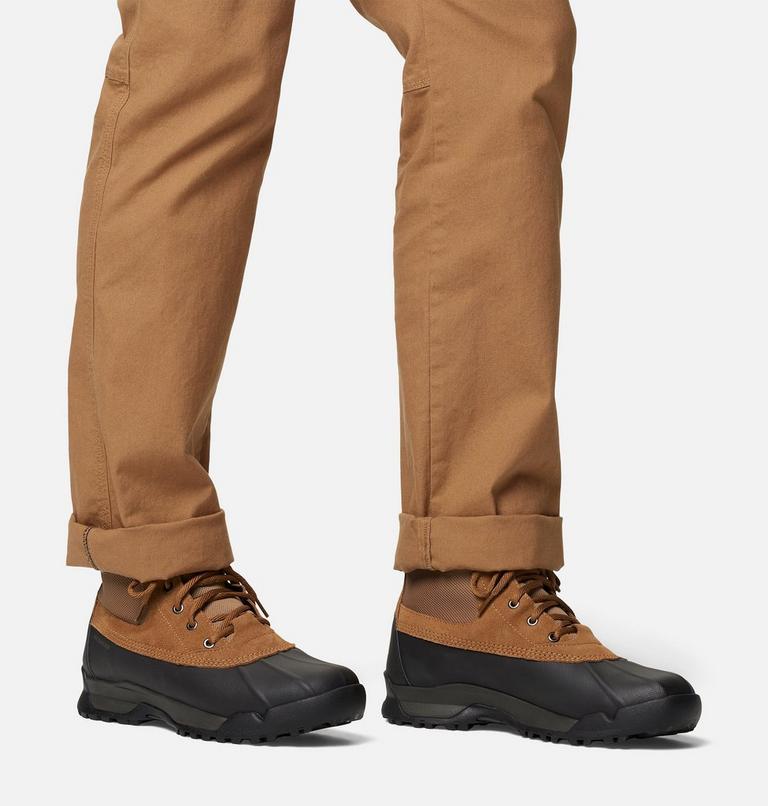Men's BUXTON LITE Waterproof Winter Boots, Color: Elk, Black, image 8