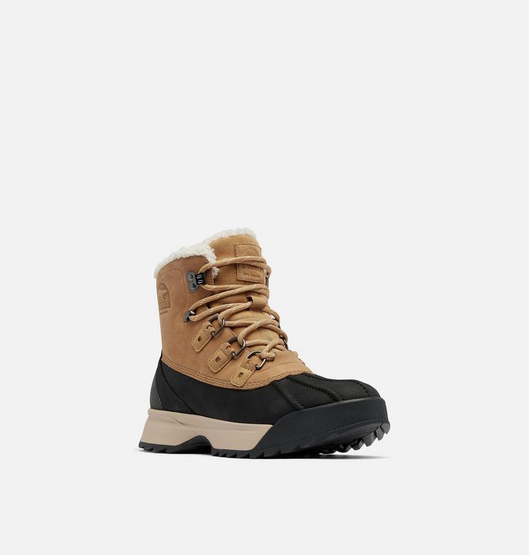 Men's SCOUT 87' LUX Waterproof Winter Boots, Color: Caribou Buff, Black, image 7