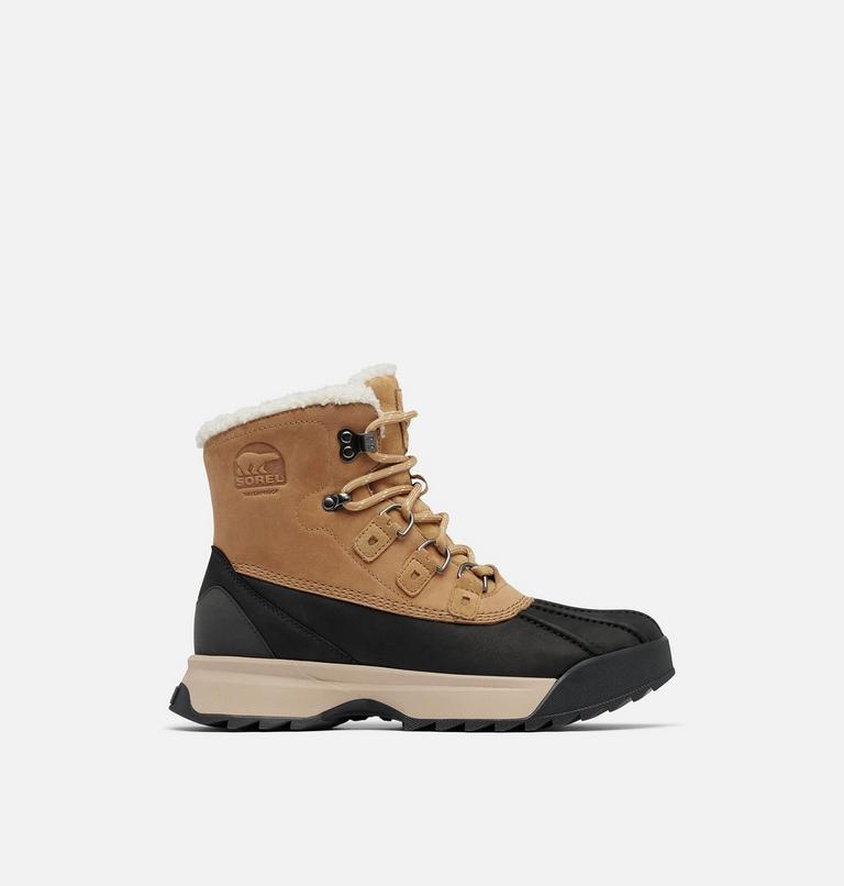 Men's SCOUT 87' LUX Waterproof Winter Boots, Color: Caribou Buff, Black, image 1