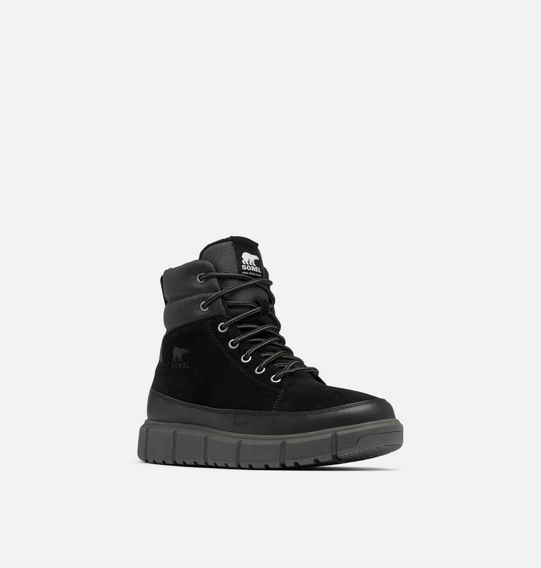 SOREL EXPLORER III Men's Waterproof Boot, Color: Black, Jet, image 7
