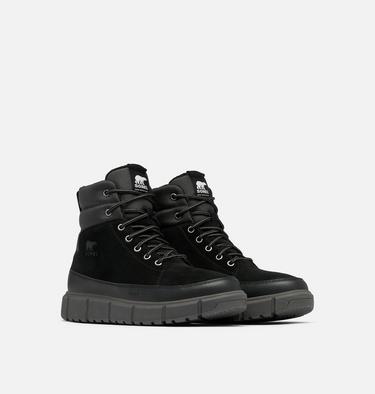 SOREL EXPLORER III Men's Waterproof Boot, Color: Black, Jet, image 2