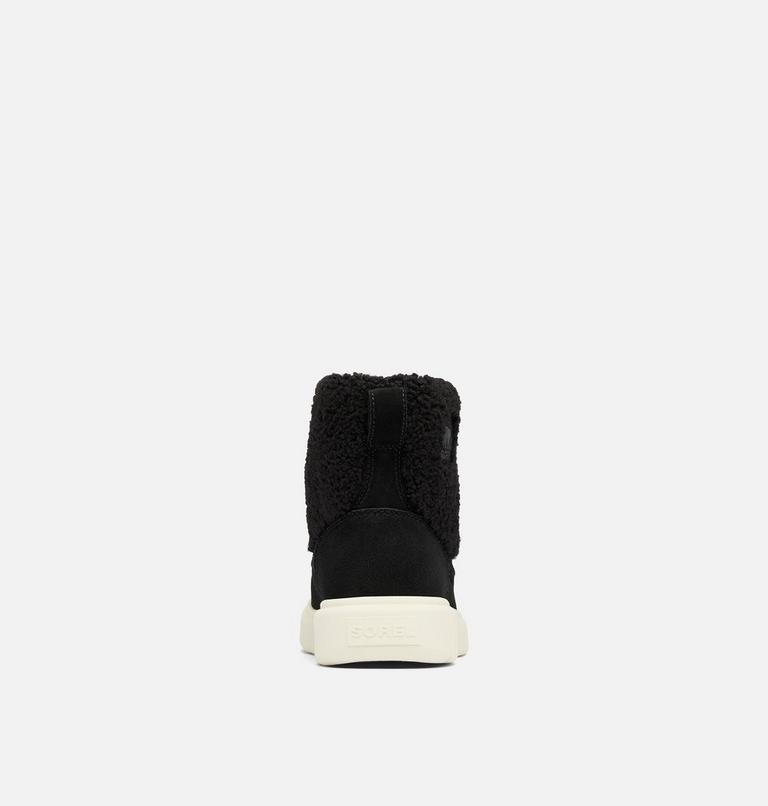 Women's SOREL EXPLORER III Cosy Slip-On Waterproof Boots, Color: Black, Chalk, image 3