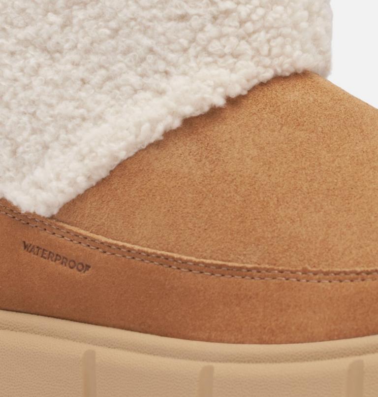 Women's SOREL EXPLORER III Cosy Slip-On Waterproof Boots, Color: Tawny Buff, Sea Salt, image 9