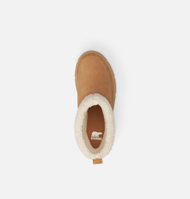 Women's SOREL EXPLORER III Cosy Slip-On Waterproof Boots, Color: Tawny Buff, Sea Salt, image 5