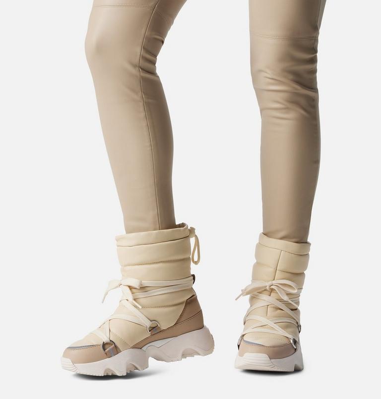 Women's KINETIC Impact NXT Waterproof Boots, Color: Honey White, Dusty Tan, image 8