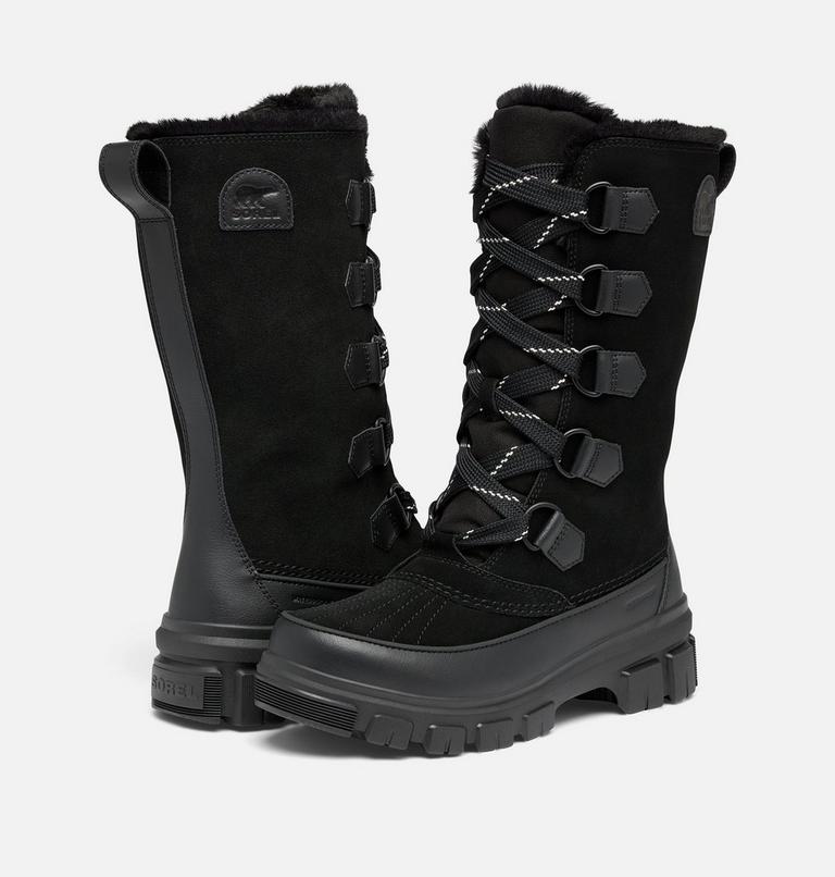 Tivoli V Tall Women's Winter Boot, Color: Black, Natural, image 9