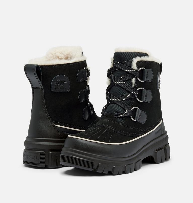 TIVOLI V Women's Waterproof Boot, Color: Black, Fawn, image 9