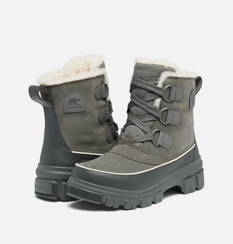 TIVOLI V Women's Waterproof Boot, Color: Quarry, Grill, image 9