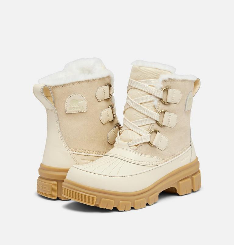 TIVOLI V Women's Waterproof Boot, Color: Honey White, Sea Salt, image 9