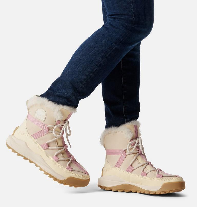 Women's ONA RMX Glacy Plus Waterproof Boots, Color: Honey White, Dazed Mauve, image 8