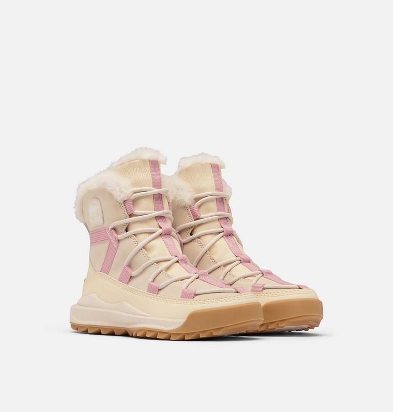 Women's ONA RMX Glacy Plus Waterproof Boots, Color: Honey White, Dazed Mauve, image 2
