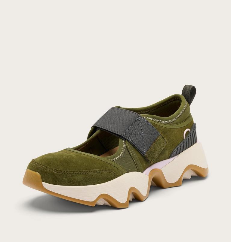 Women's Kinetic Impact II MJ Strap Sneaker, Color: Utility Green, Gum 16, image 7