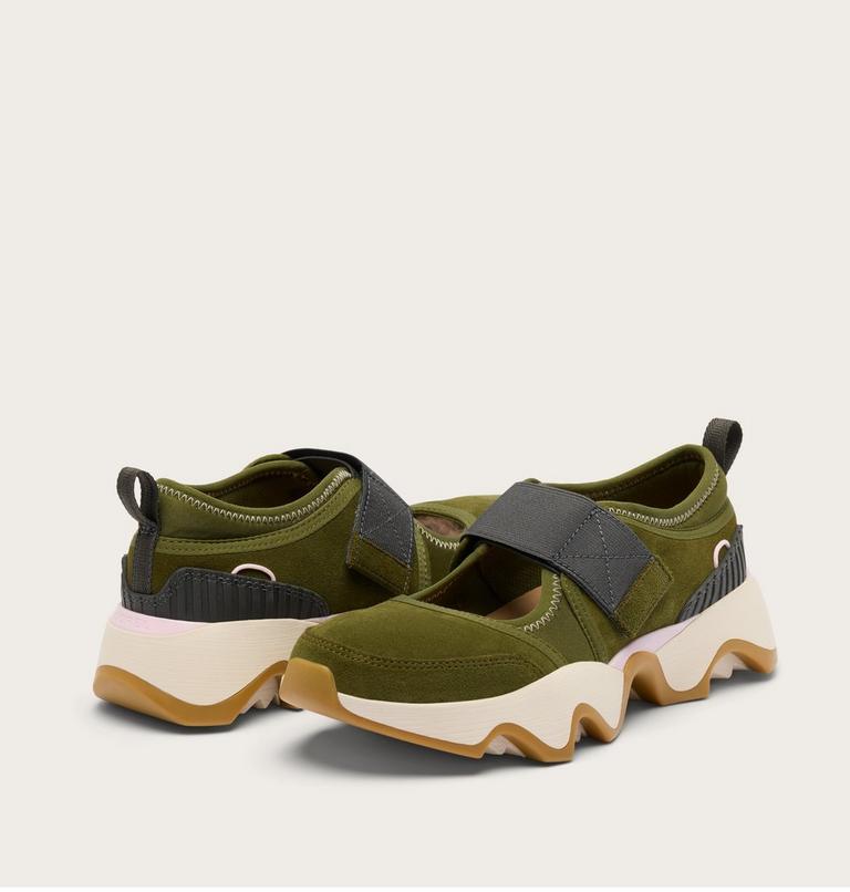Women's Kinetic Impact II MJ Strap Sneaker, Color: Utility Green, Gum 16, image 8
