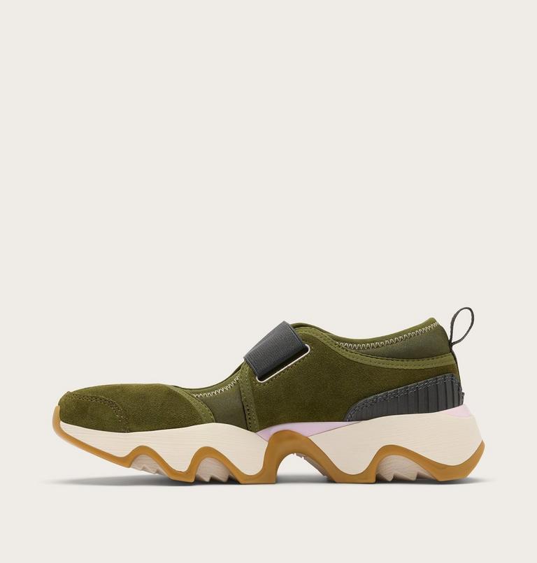 Women's Kinetic Impact II MJ Strap Sneaker, Color: Utility Green, Gum 16, image 3