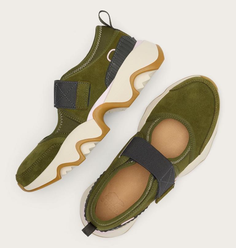 Women's Kinetic Impact II MJ Strap Sneaker, Color: Utility Green, Gum 16, image 4