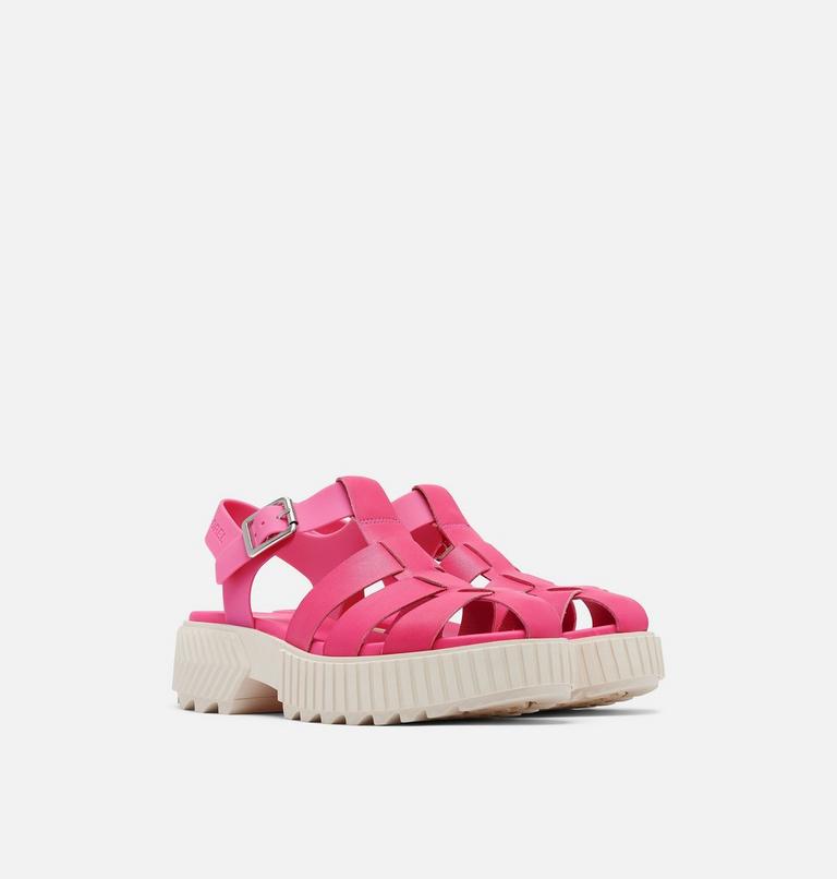 ONA Streetworks Fisherman Mid Women's Sandal, Color: Nico, Chalk, image 2