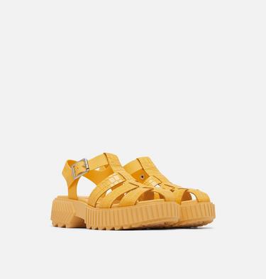 Sandale Plate ONA Streetworks Fisherman Mid Femme, Color: Yellow Ray, Pilsner, image 2