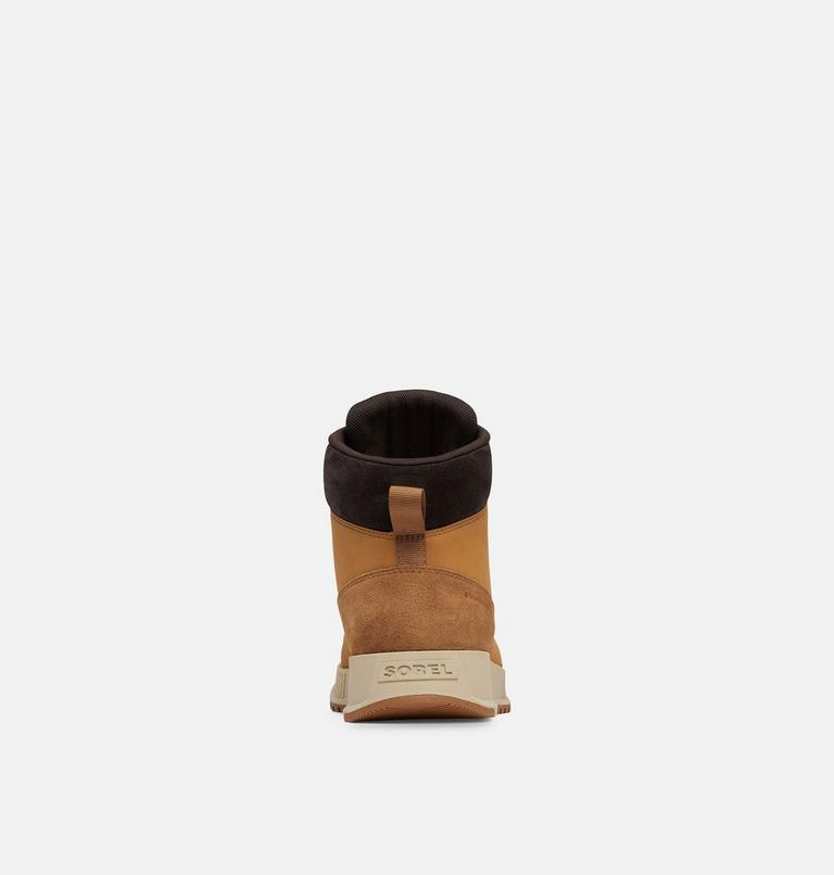Men's MAC HILL LITE MID PLUS Waterproof Hiking Boots, Color: Cashew, Blackened Brown, image 3