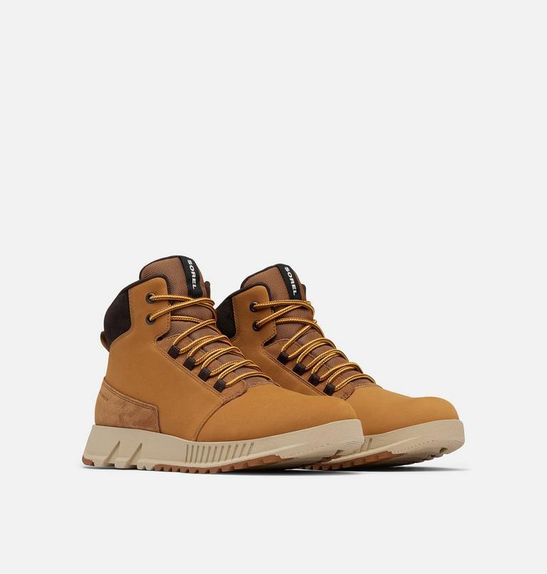 Men's MAC HILL LITE MID PLUS Waterproof Hiking Boots, Color: Cashew, Blackened Brown, image 2