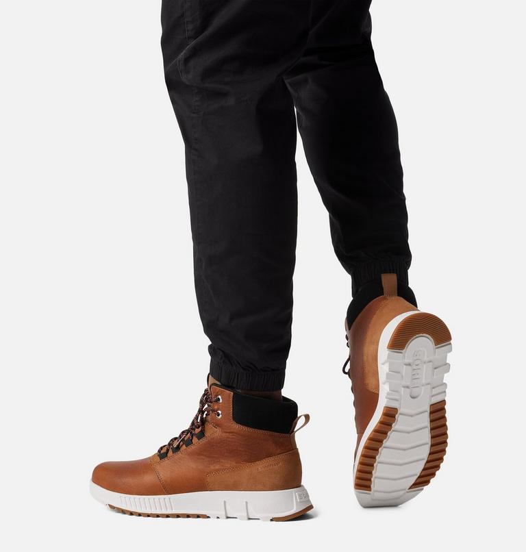 MAC HILL Lite Mid Plus Men's Waterproof Sneaker, Color: Elk, Black, image 8