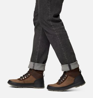 Men's ANKENY II HIKER PLUS Waterproof Hiking Boots, Color: Tobacco, Black, image 2