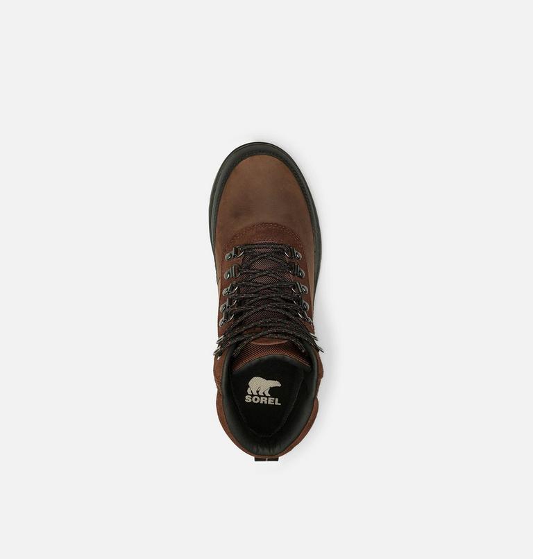 Men's ANKENY II HIKER PLUS Waterproof Hiking Boots, Color: Tobacco, Black, image 5