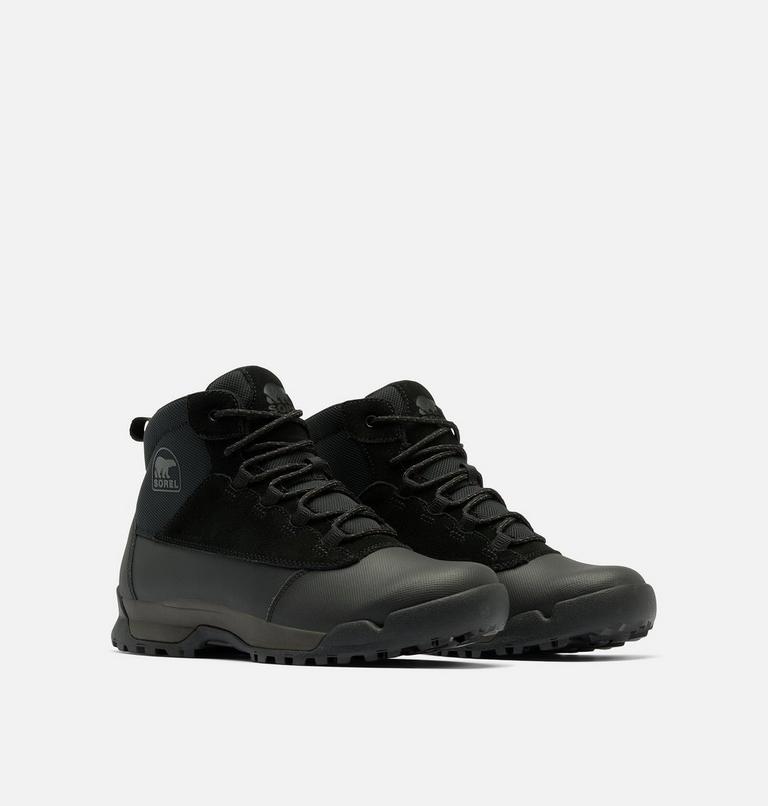 Men's BUXTON LITE LACE PLUS Waterproof Winter Boots, Color: Black, Black, image 2