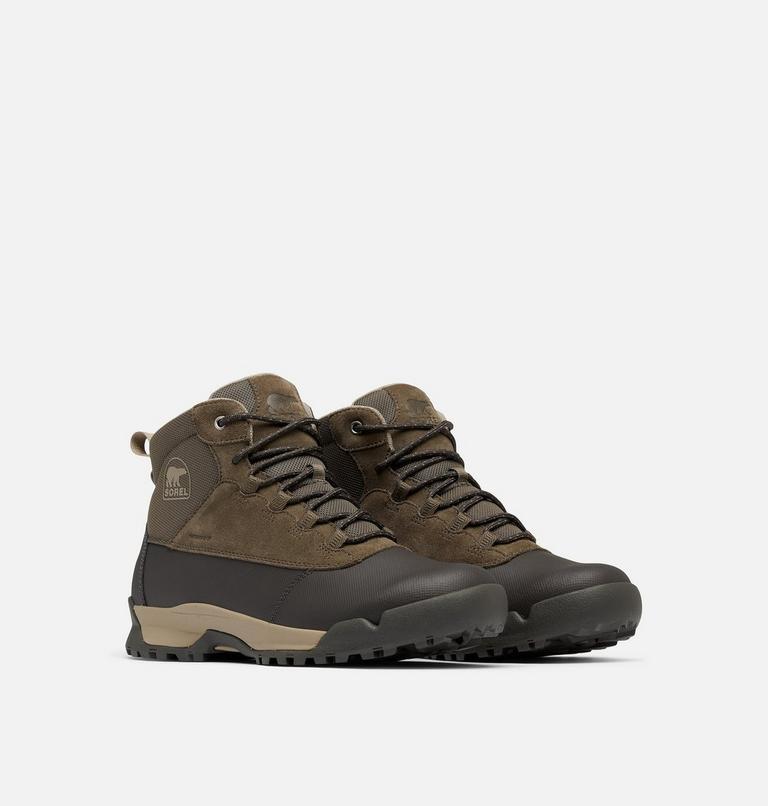 Men's BUXTON LITE LACE PLUS Waterproof Winter Boots, Color: Major, Jet, image 2