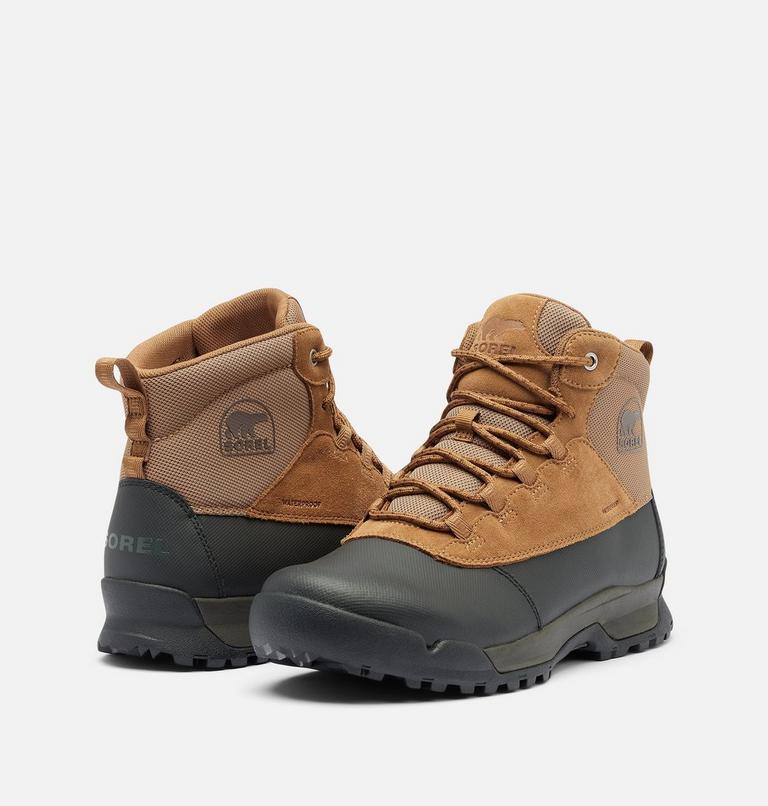 Botas de invierno impermeables BUXTON LITE LACE PLUS para hombre, Color: Elk, Black, image 9