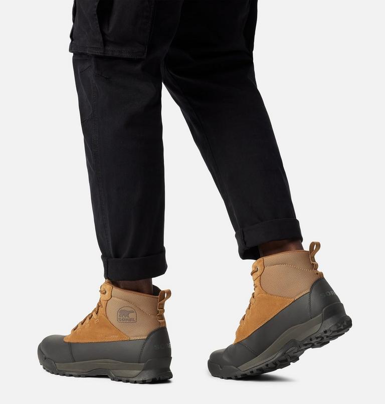 Men's BUXTON LITE LACE PLUS Waterproof Winter Boots, Color: Elk, Black, image 8
