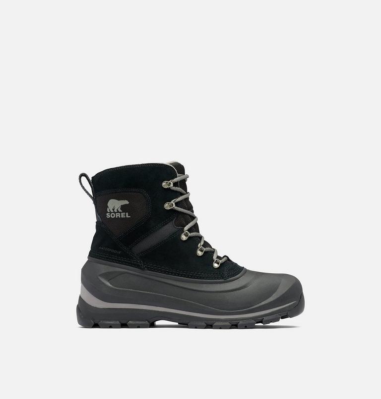 Men's BUXTON LACE Waterproof Winter Boots, Color: Black, Quarry, image 1