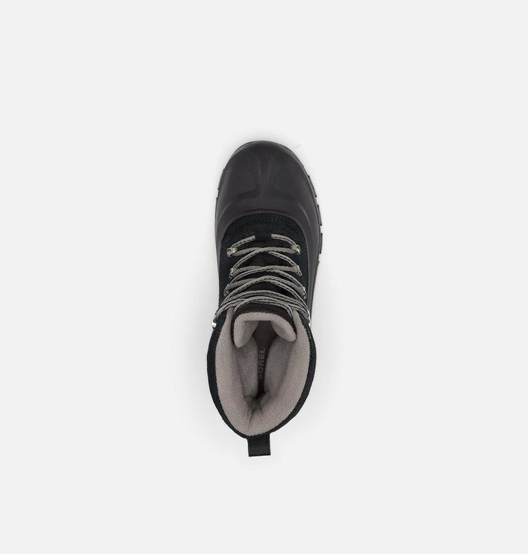 Men's BUXTON LACE Waterproof Winter Boots, Color: Black, Quarry, image 5