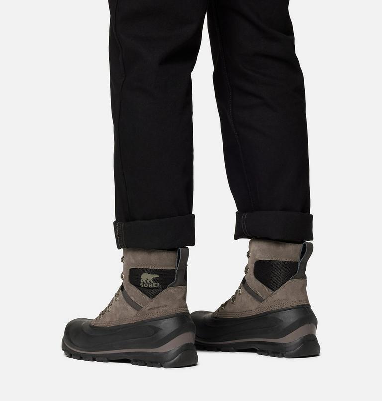 Men's BUXTON LACE Waterproof Winter Boots, Color: Major, Black, image 8
