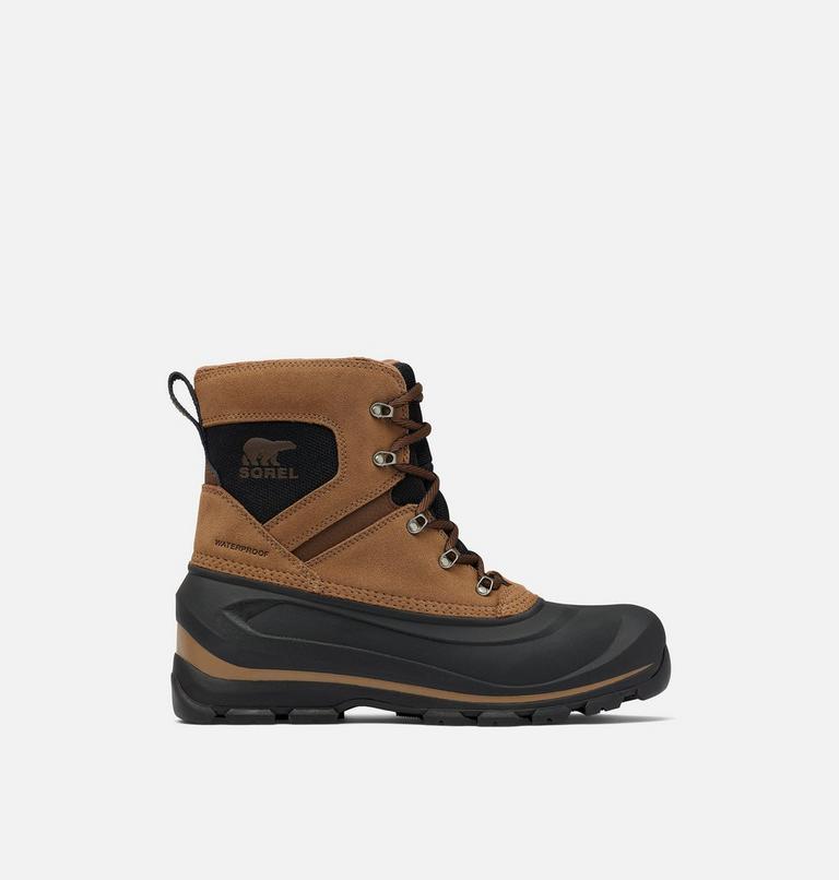 Men's BUXTON LACE Waterproof Winter Boots, Color: Delta, Black, image 1