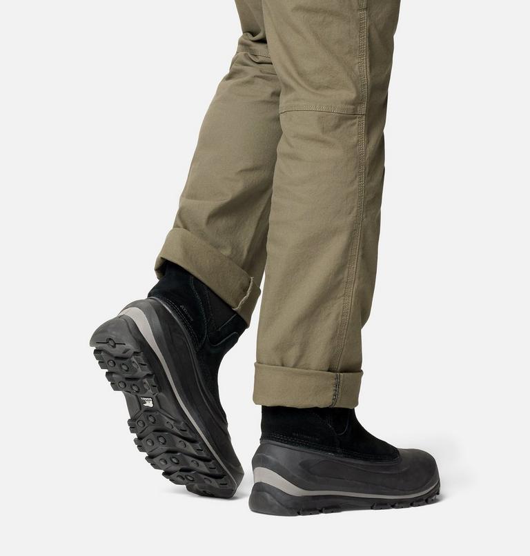 Men's BUXTON Waterproof Pull-On Boots, Color: Black, Quarry, image 7