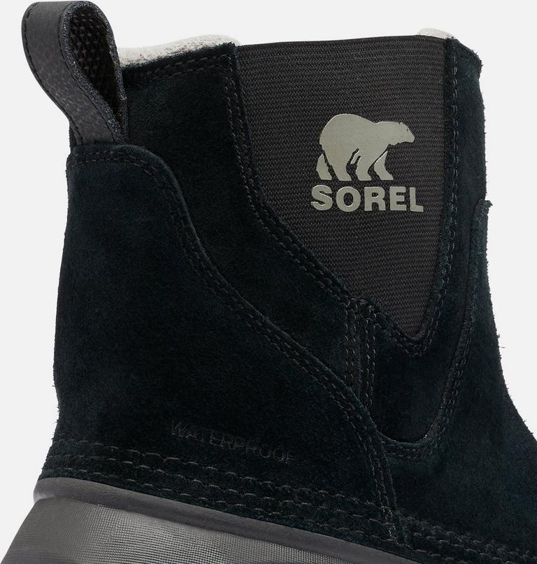 Men's BUXTON Waterproof Pull-On Boots, Color: Black, Quarry, image 8