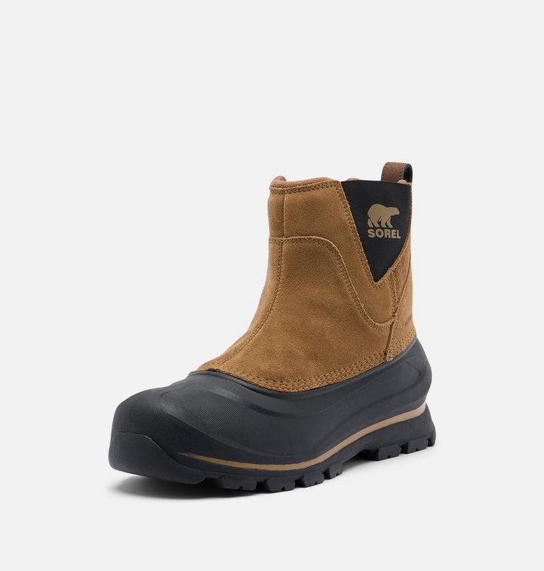 Men's BUXTON Waterproof Pull-On Boots, Color: Delta, Black, image 7