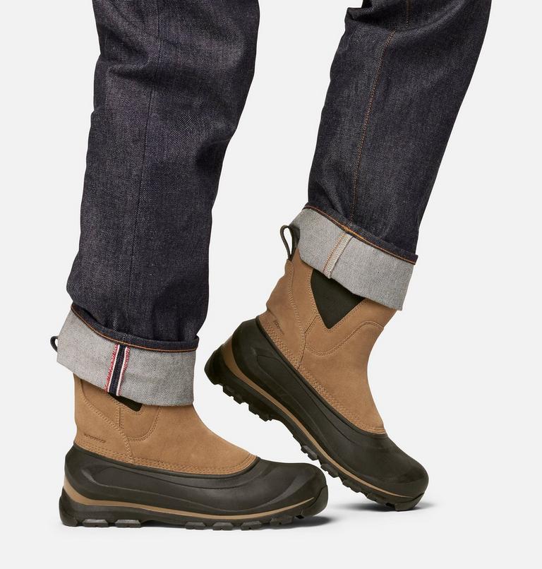Men's BUXTON Waterproof Pull-On Boots, Color: Delta, Black, image 7