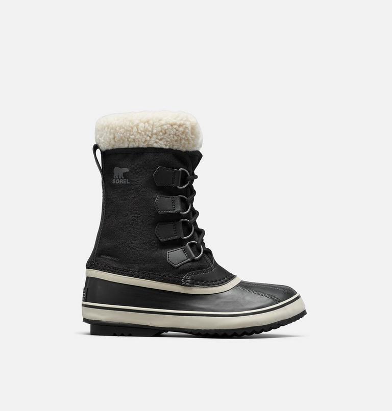 Women's WINTER CARNIVAL Waterproof Boots, Color: Black, Stone, image 1
