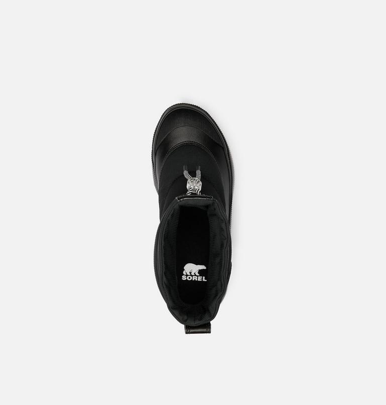 Women's OUT N ABOUT IV PUFFY Insulated Waterproof Boots, Color: Black, Chalk, image 5