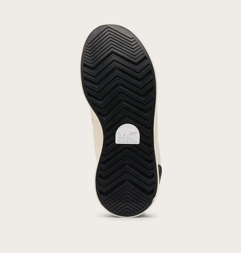 Women's OUT N ABOUT IV PUFFY Insulated Waterproof Boots, Color: Sea Salt, Black, image 5